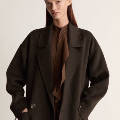 Lee Mathews Florentine Cocoon Coat - Image 2