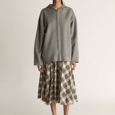 Lee Mathews Florentine Cashmere Hooded Jacket - Image 1