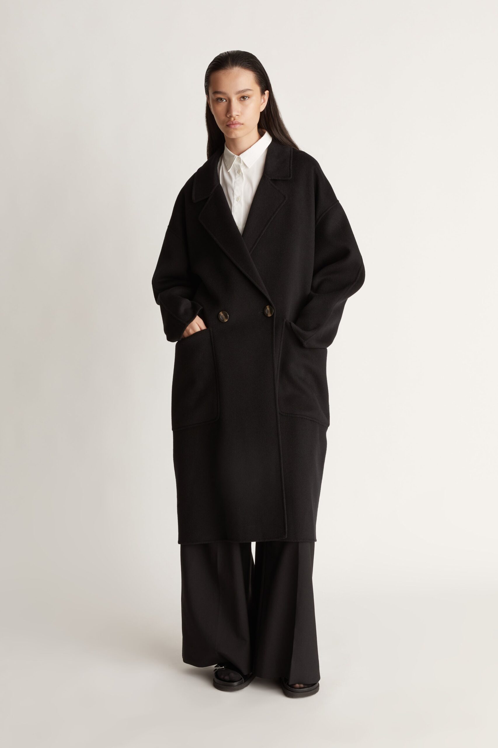 Lee Mathews Florentine Cashmere Cocoon Coat - Image 1