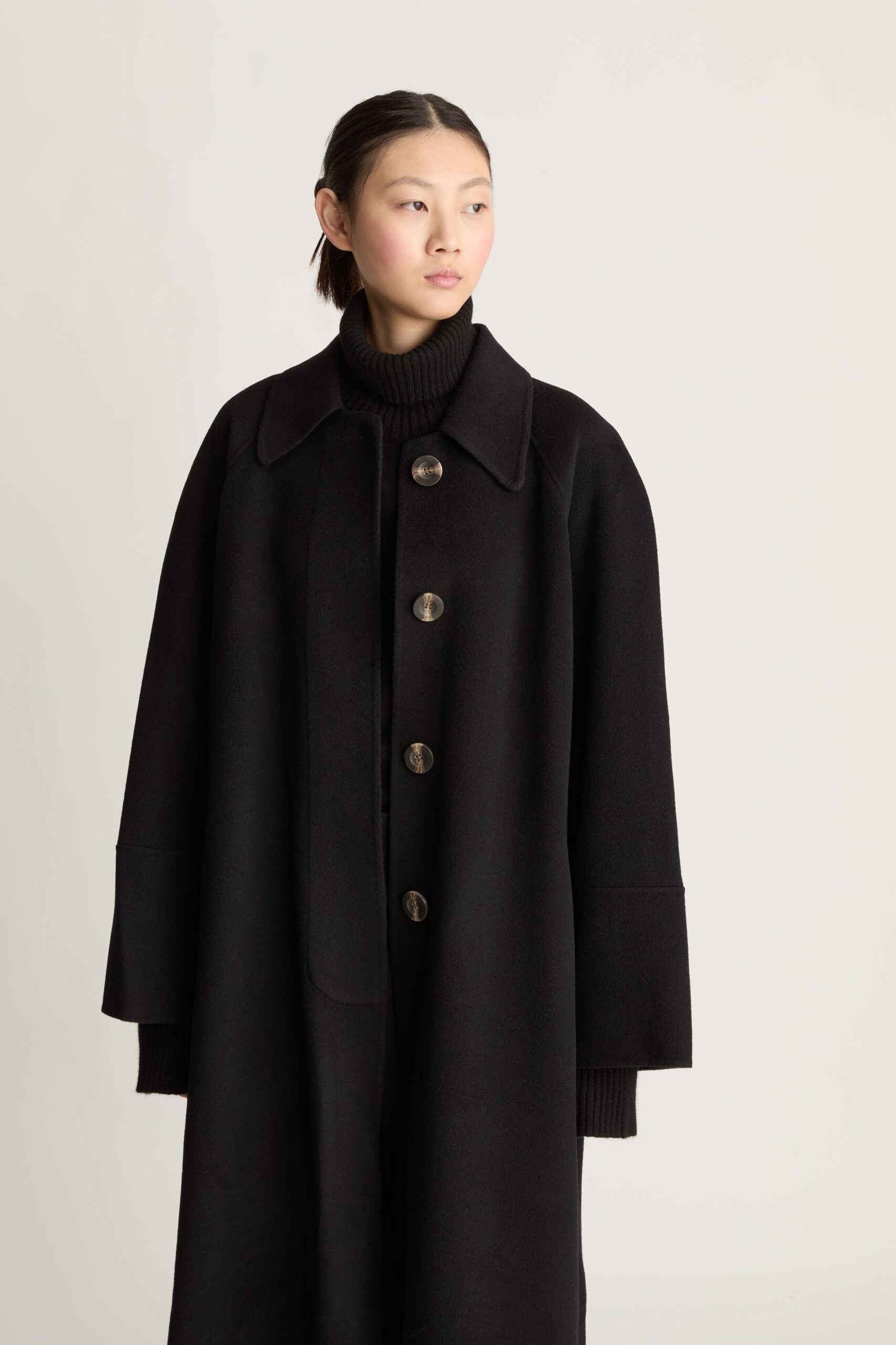 MNLM310826190832081_2 Lee Mathews Florentine Cashmere Car Coat - Image 2