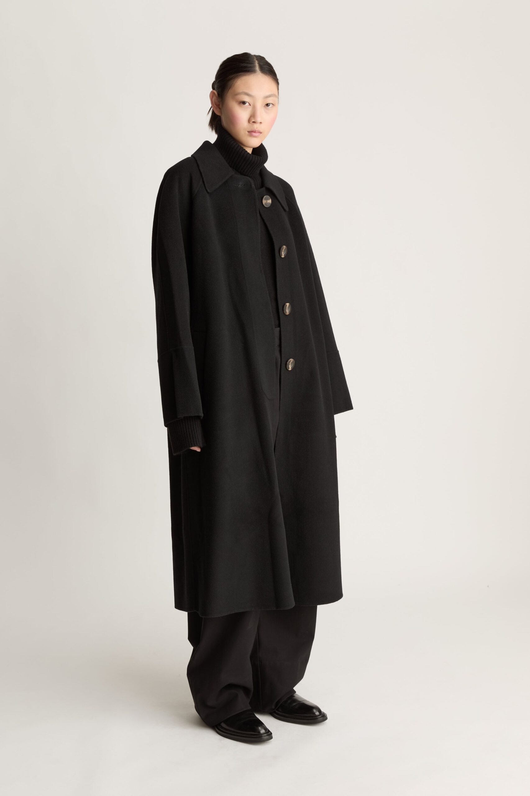 MNLM310826190832081_3 Lee Mathews Florentine Cashmere Car Coat - Image 3
