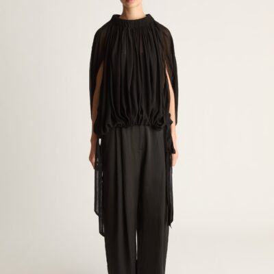 Lee Mathews Evelyn Georgette Blouse - Image 1