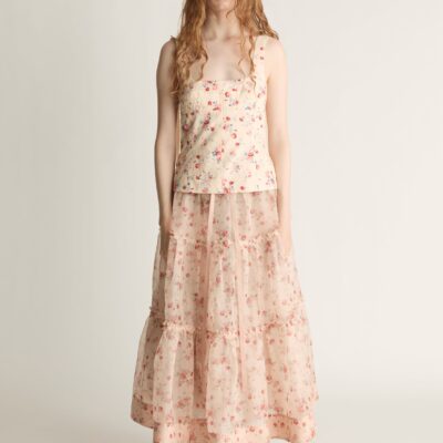 Lee Mathews Clarice Floral Top - Image 1