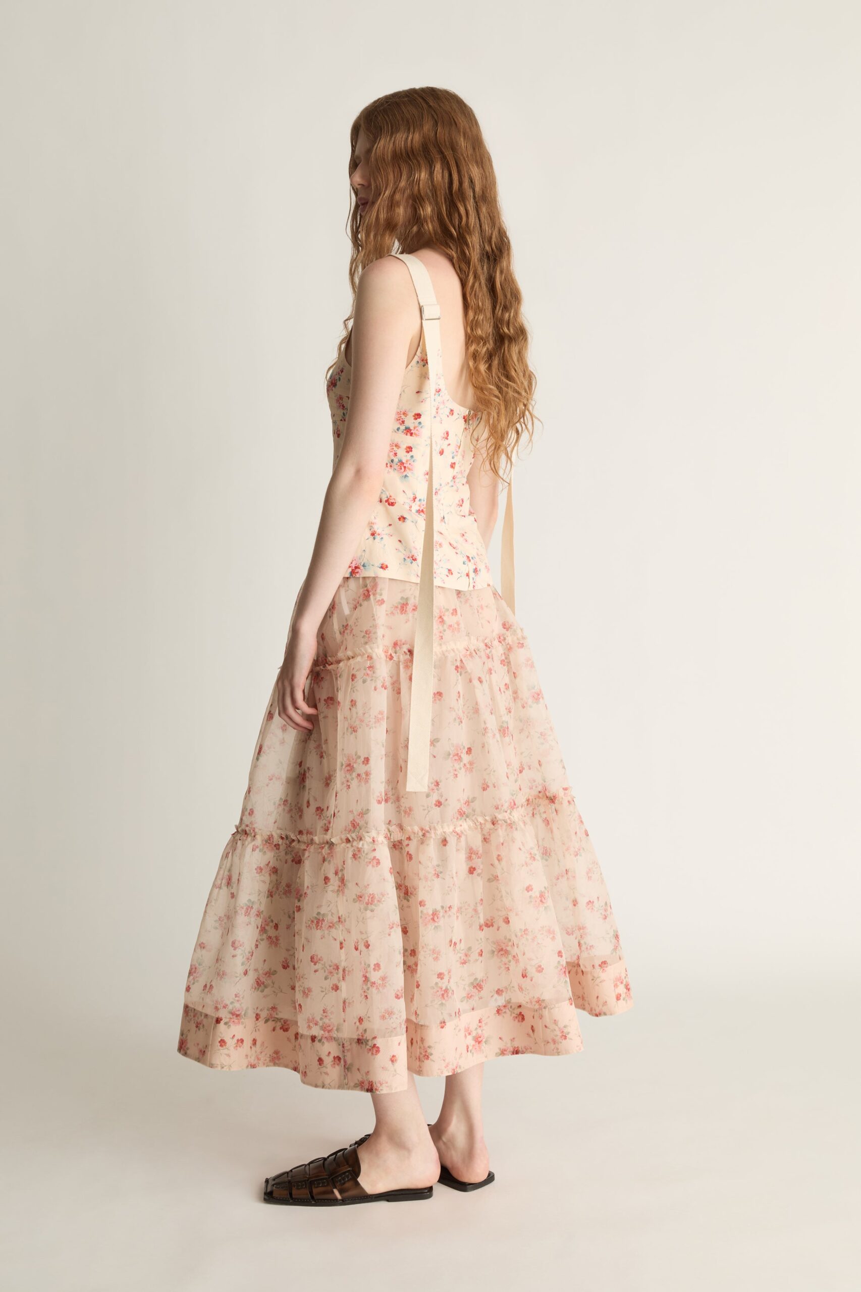 MNLM310826190832099_3 Lee Mathews Clarice Floral Top - Image 3