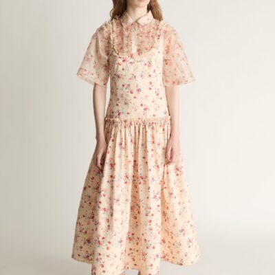 Lee Mathews Clarice Floral Dress - Image 1