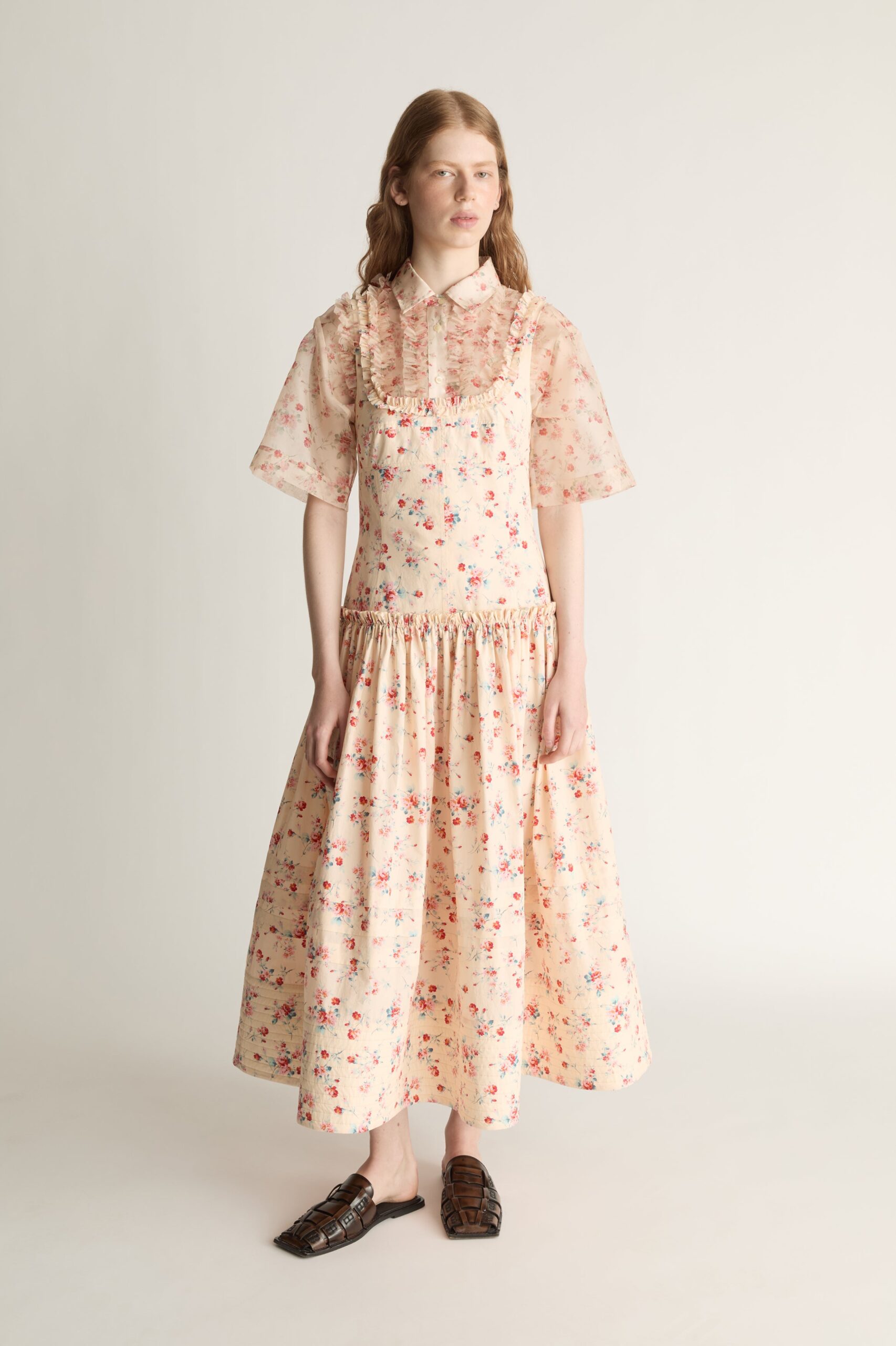 Lee Mathews Clarice Floral Dress - Image 1