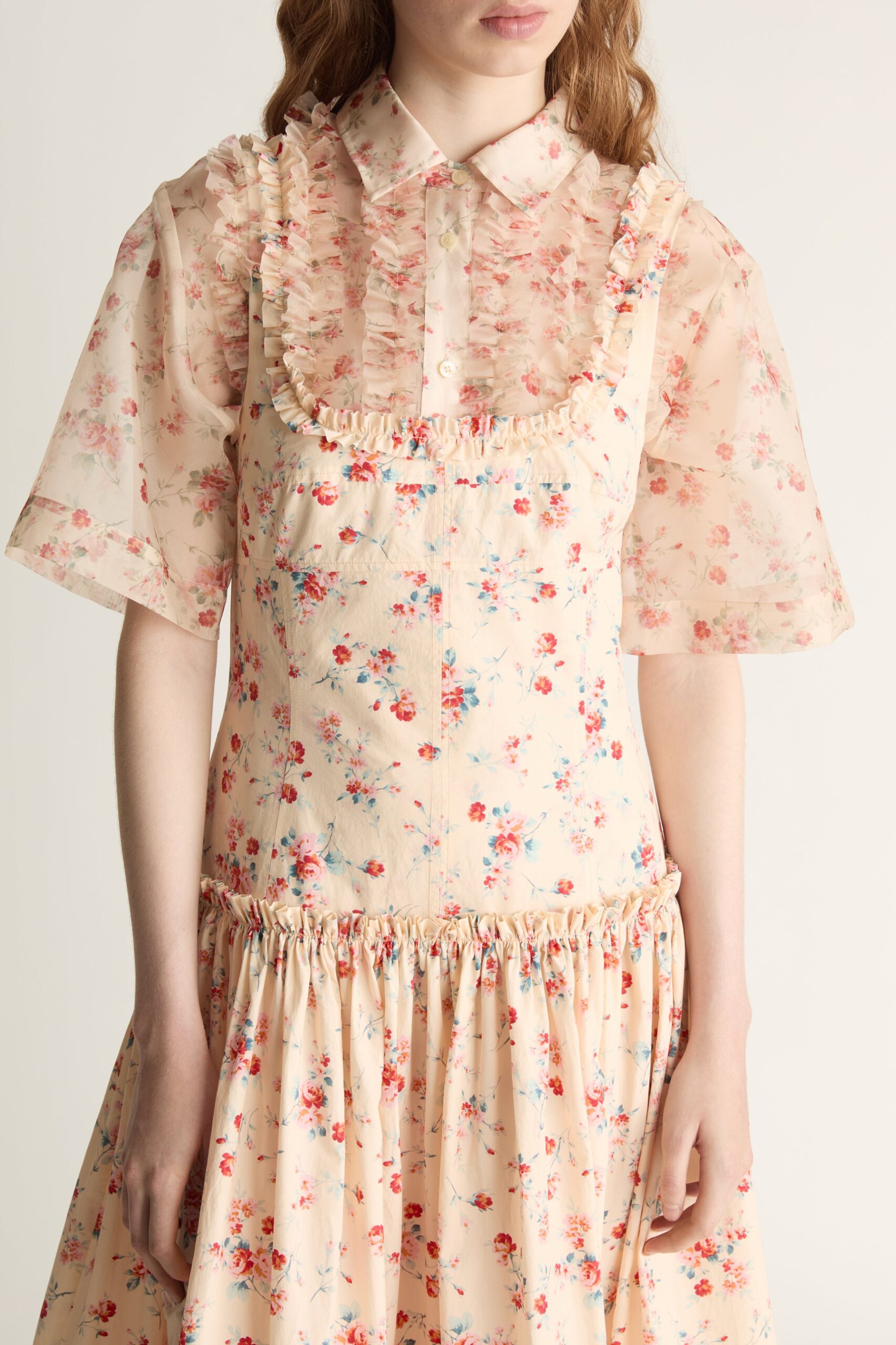 MNLM310826190832100_2 Lee Mathews Clarice Floral Dress - Image 2