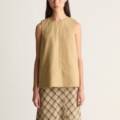 Lee Mathews Cecil Cotton Top - Image 2