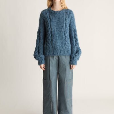 Lee Mathews Cecil Cotton Pant - Image 1