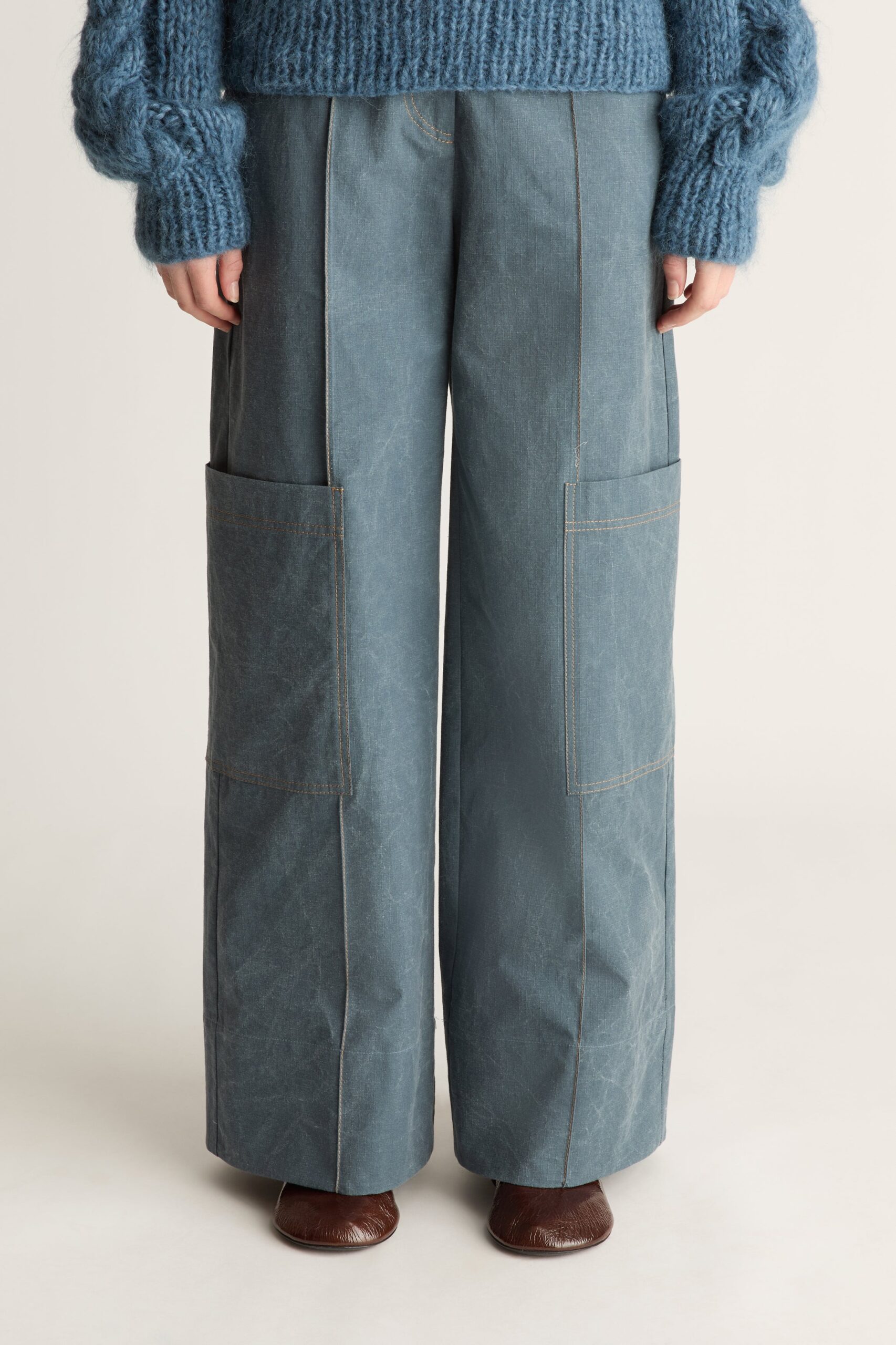 Lee Mathews Cecil Cotton Pant - Image 2