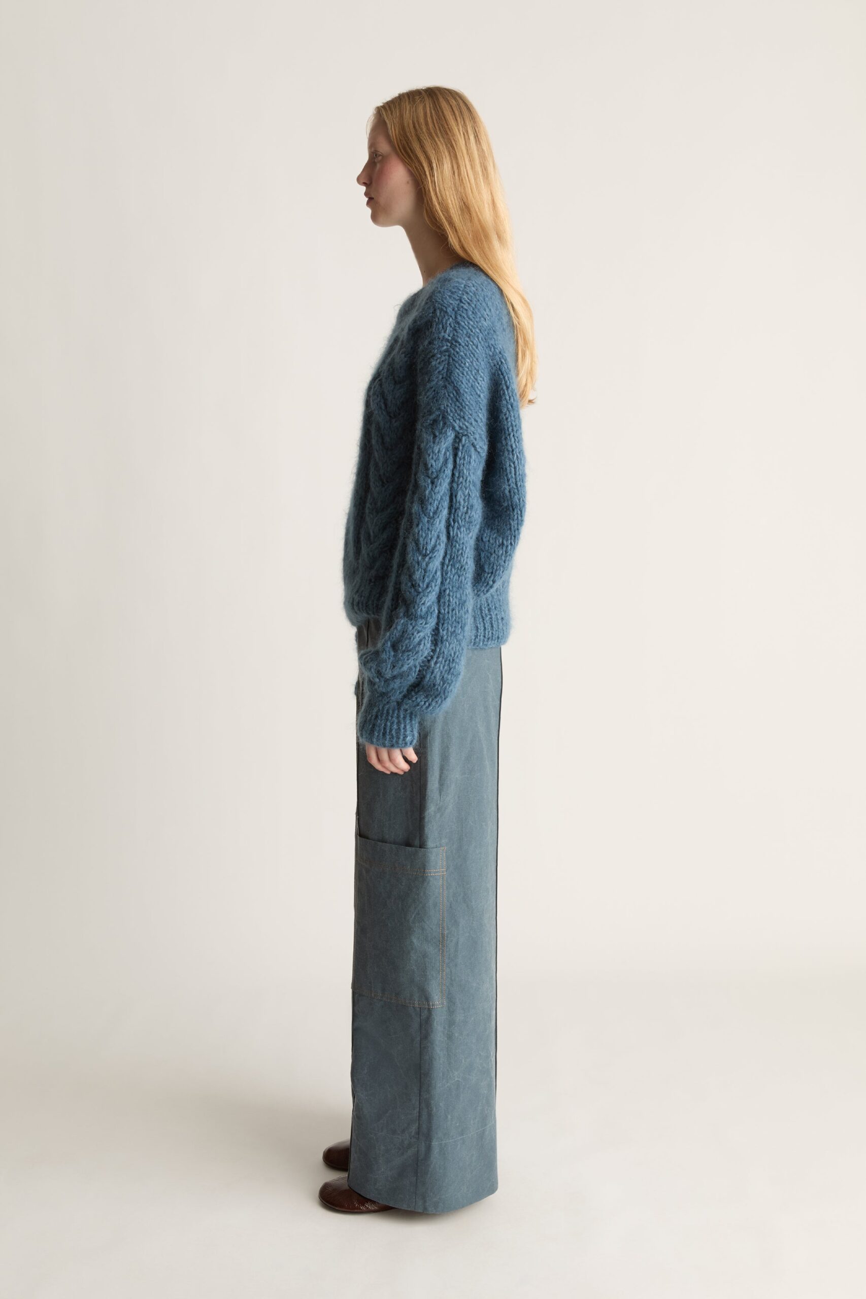 Lee Mathews Cecil Cotton Pant - Image 3