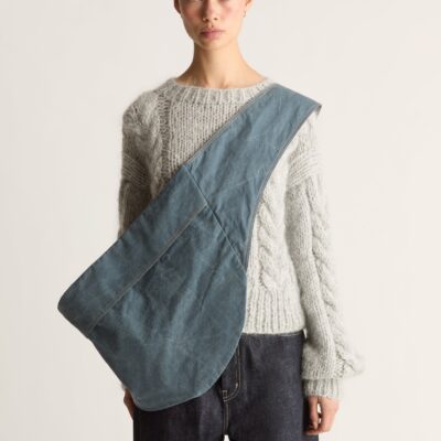 Lee Mathews Cecil Cotton Cross Body Bag - Image 2