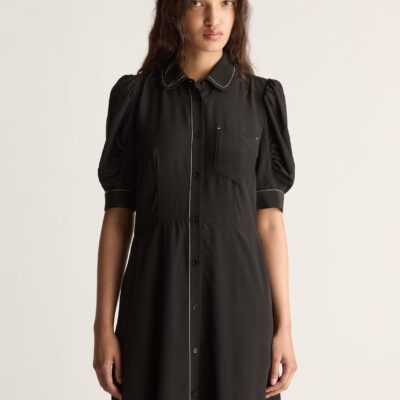 Lee Mathews Cassini Short Sleeve Dress - Image 2