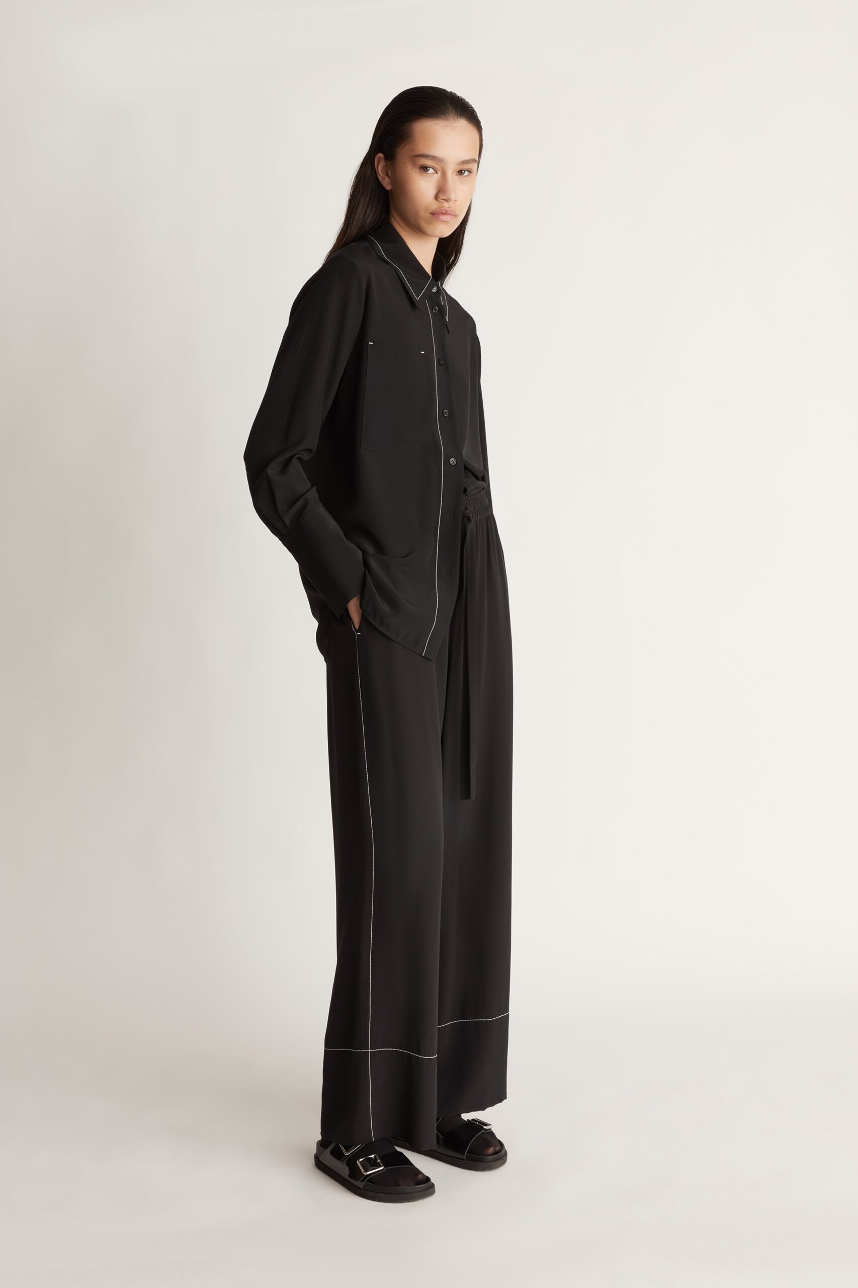 MNLM310826190832113_3 Lee Mathews Cassini Pant - Image 3