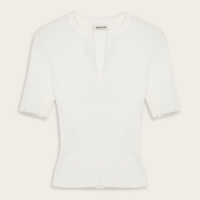 Simkhai Miley Knit Top - Image 1