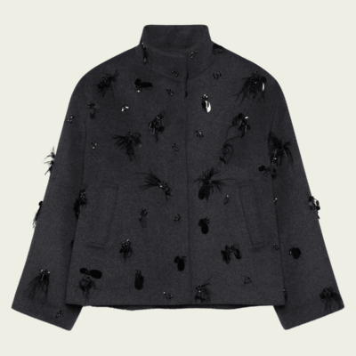 Simkhai Siena Embellished Wool Jacket - Image 1
