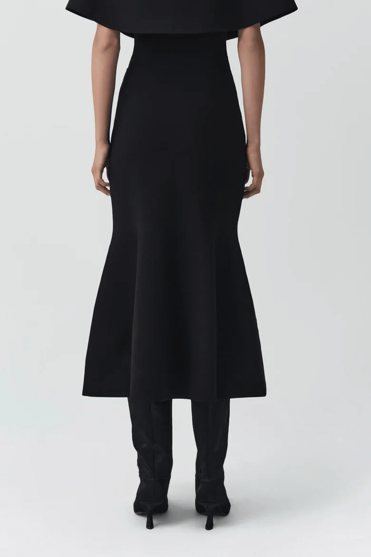 Simkhai Zev Compact Knit Midi Skirt - Image 3