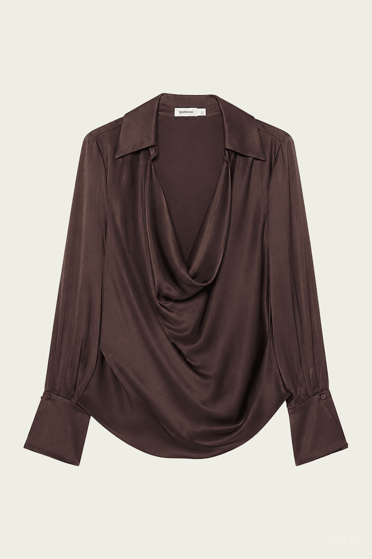 Simkhai Symone Satin Top - Image 1