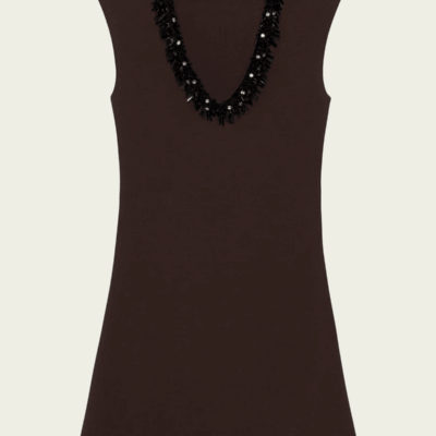 Simkhai Suki Compact Knit Mini Dress - Image 1