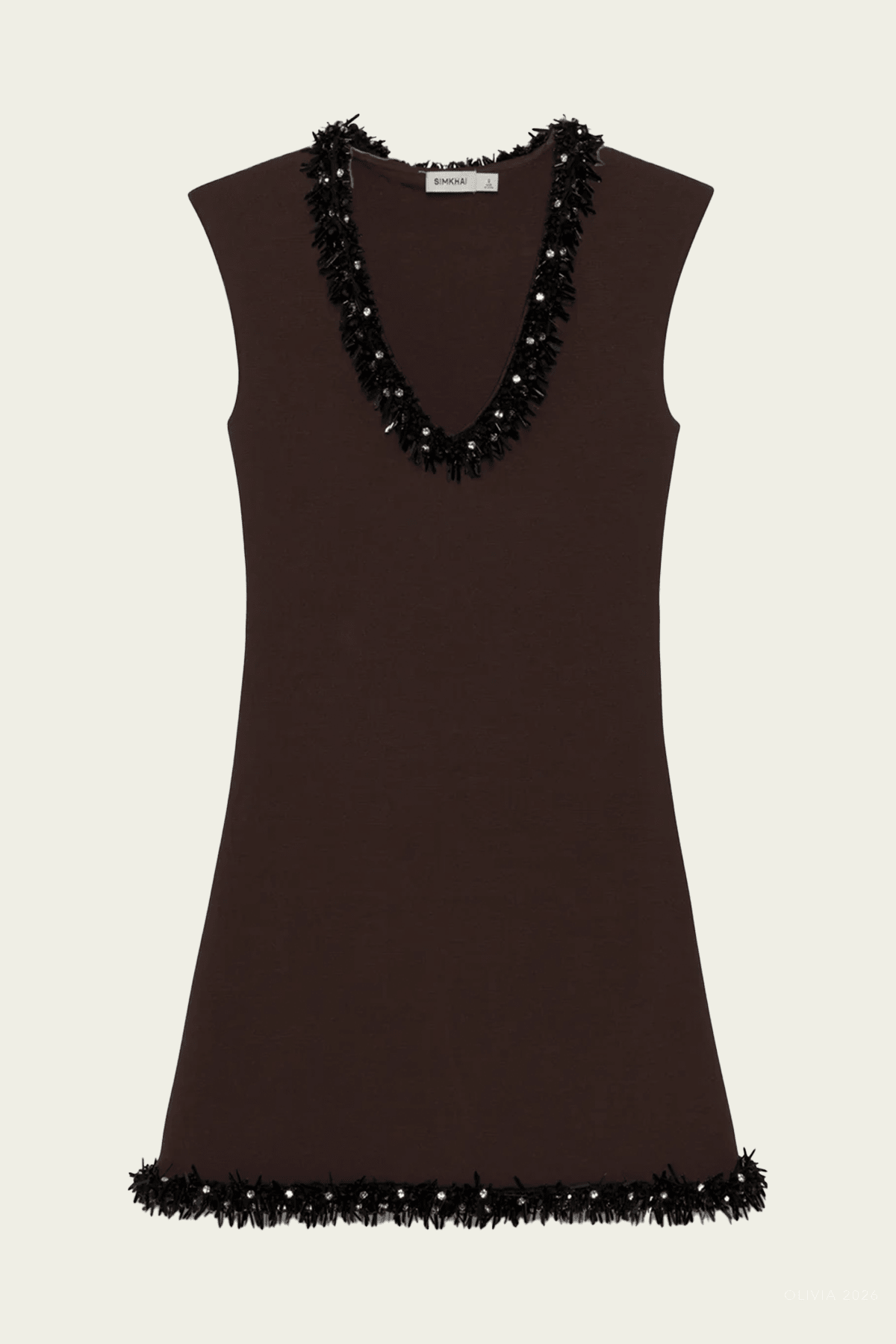 Simkhai Suki Compact Knit Mini Dress - Image 1