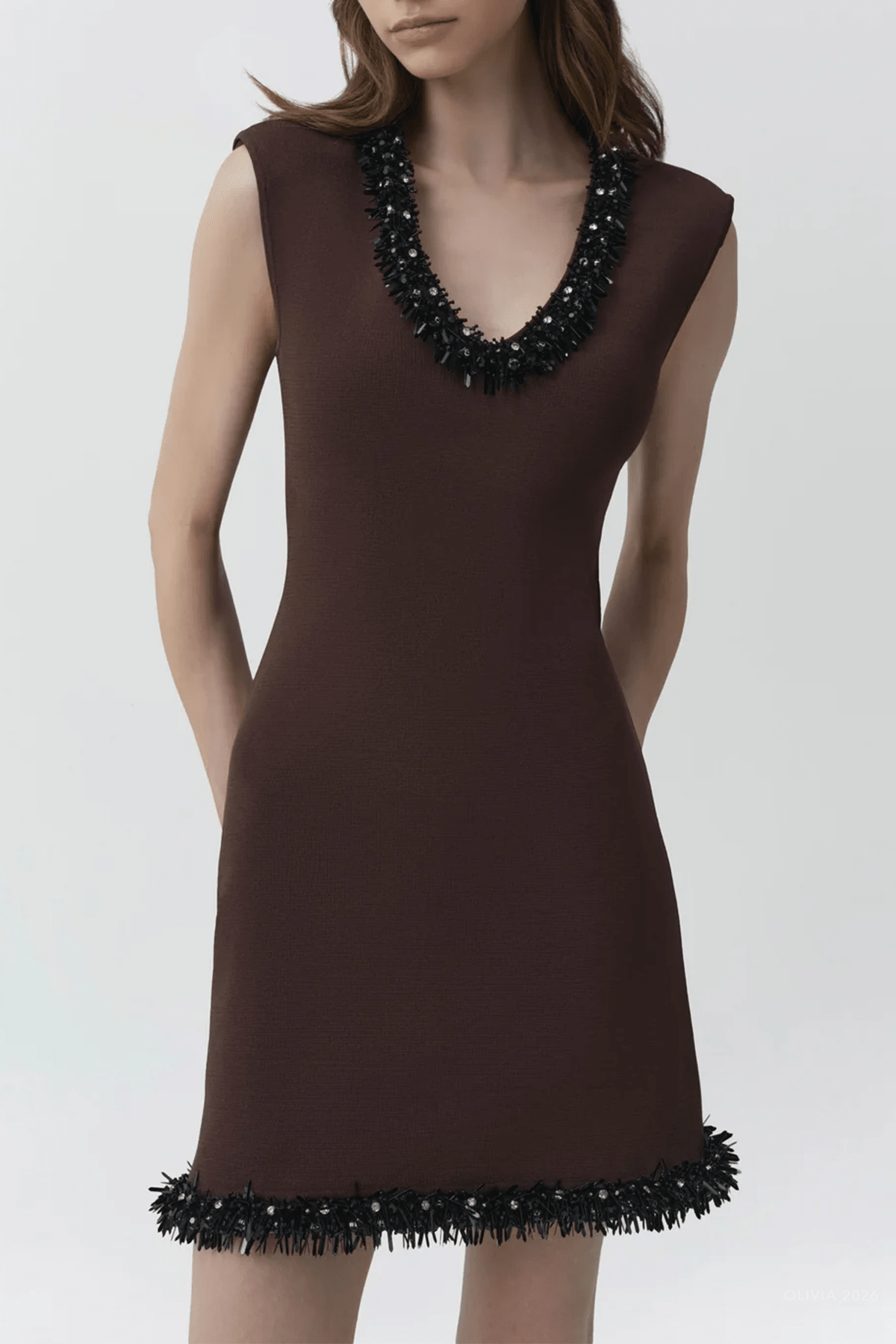 Simkhai Suki Compact Knit Mini Dress - Image 2