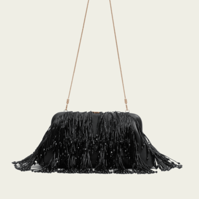 Simkhai Pia Beaded Fringe Clutch - Image 2