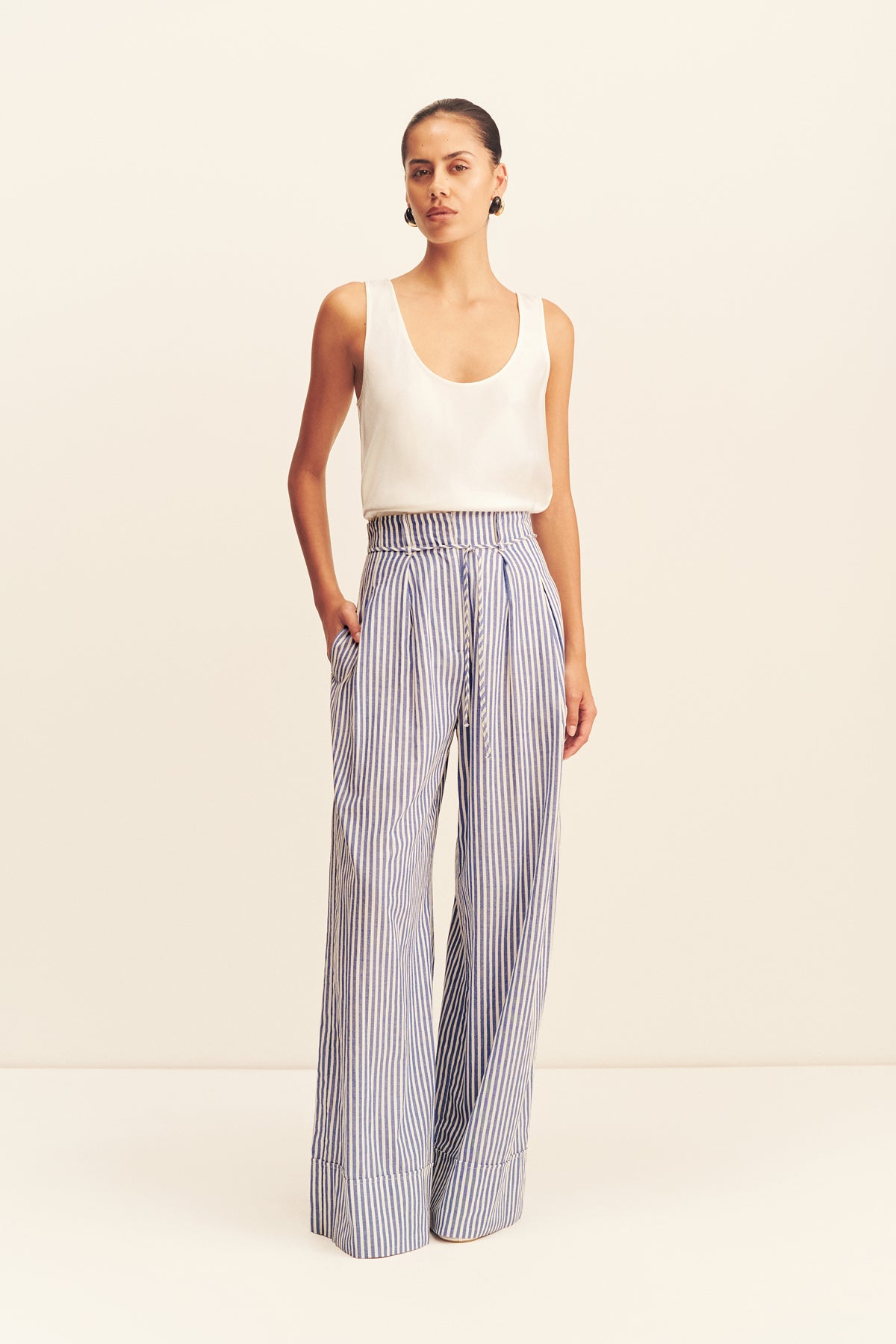 Shona Joy Yasmine Belted Pant - Image 1