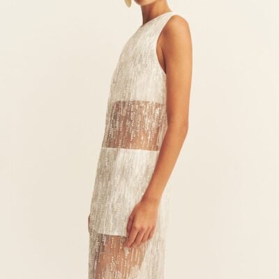 Shona Joy Viva Sequin Spliced Maxi Dress - Image 2