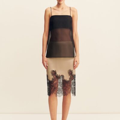 Shona Joy Tibby Silk Organza Cami - Image 1