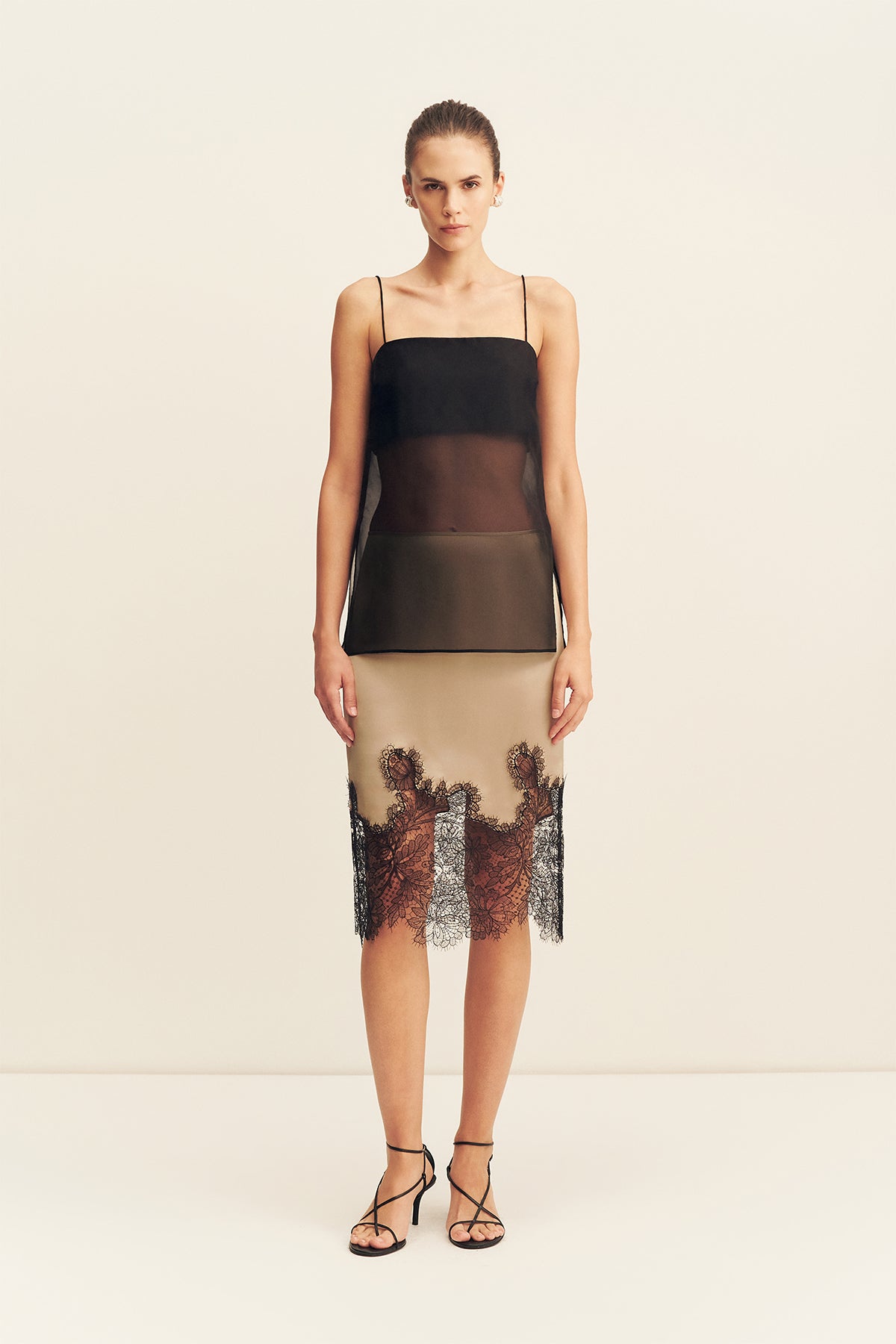 Shona Joy Tibby Silk Organza Cami - Image 1