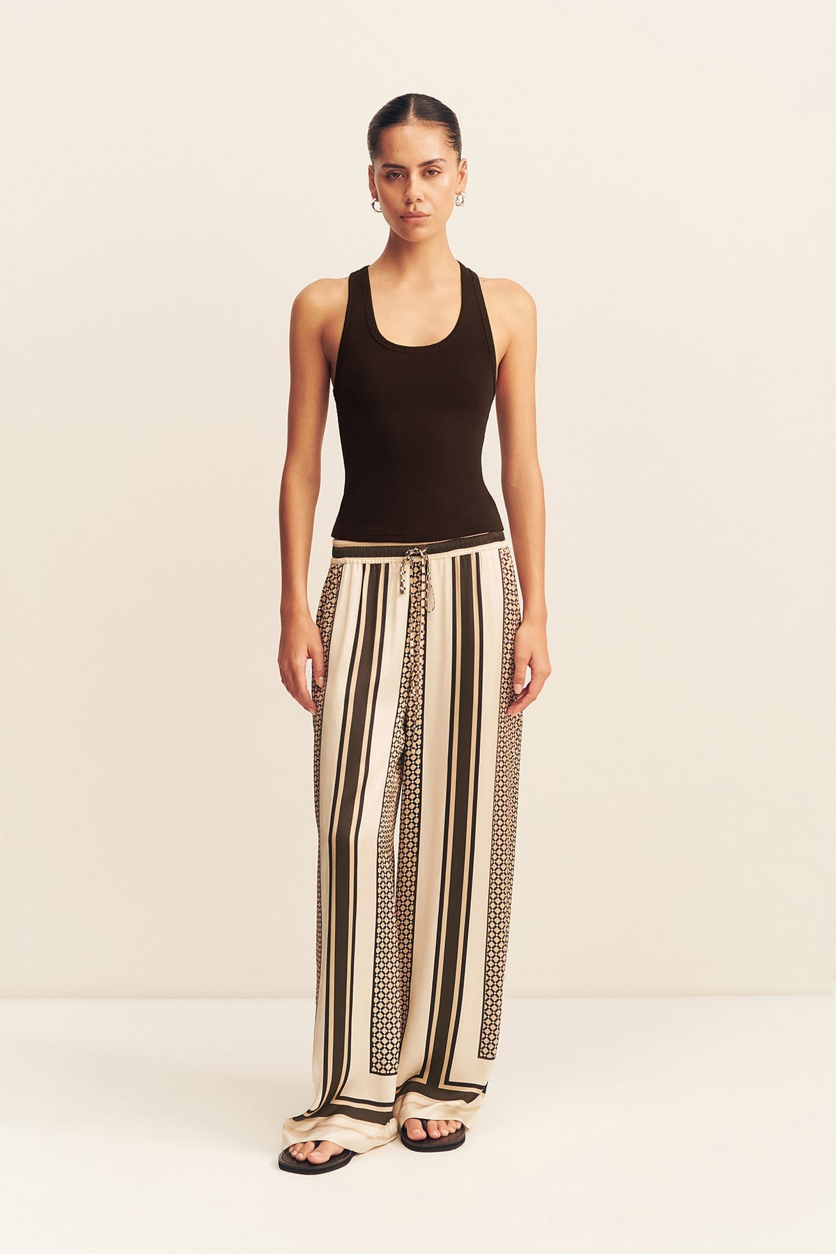 Shona Joy Sol Jersey Racer Back Tank - Image 1