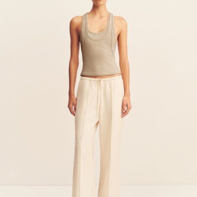 Shona Joy Sol Jersey Double Layered Racer Back Tank - Image 2