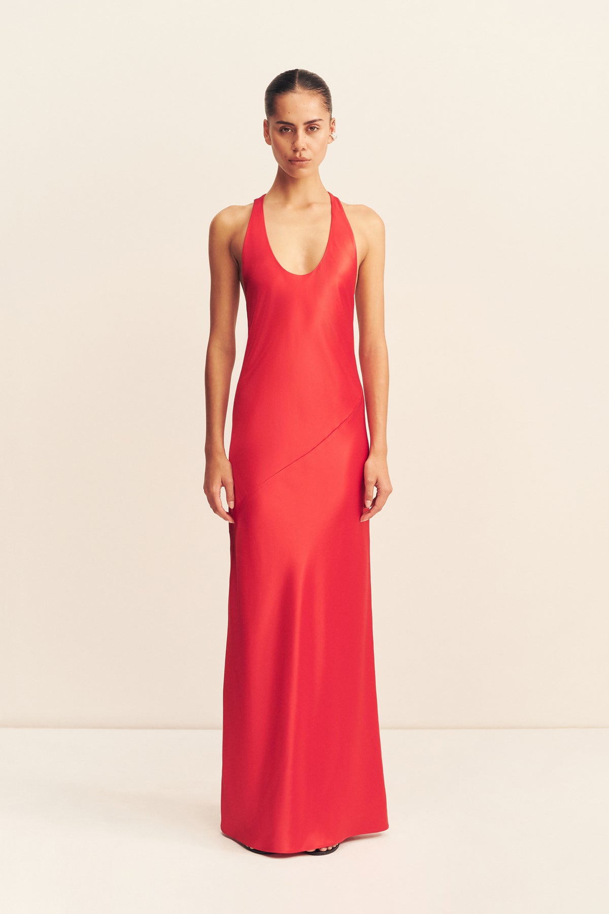 MNSJ140926213050018_3 Shona Joy Savanna Racer Back Maxi Dress - Image 3