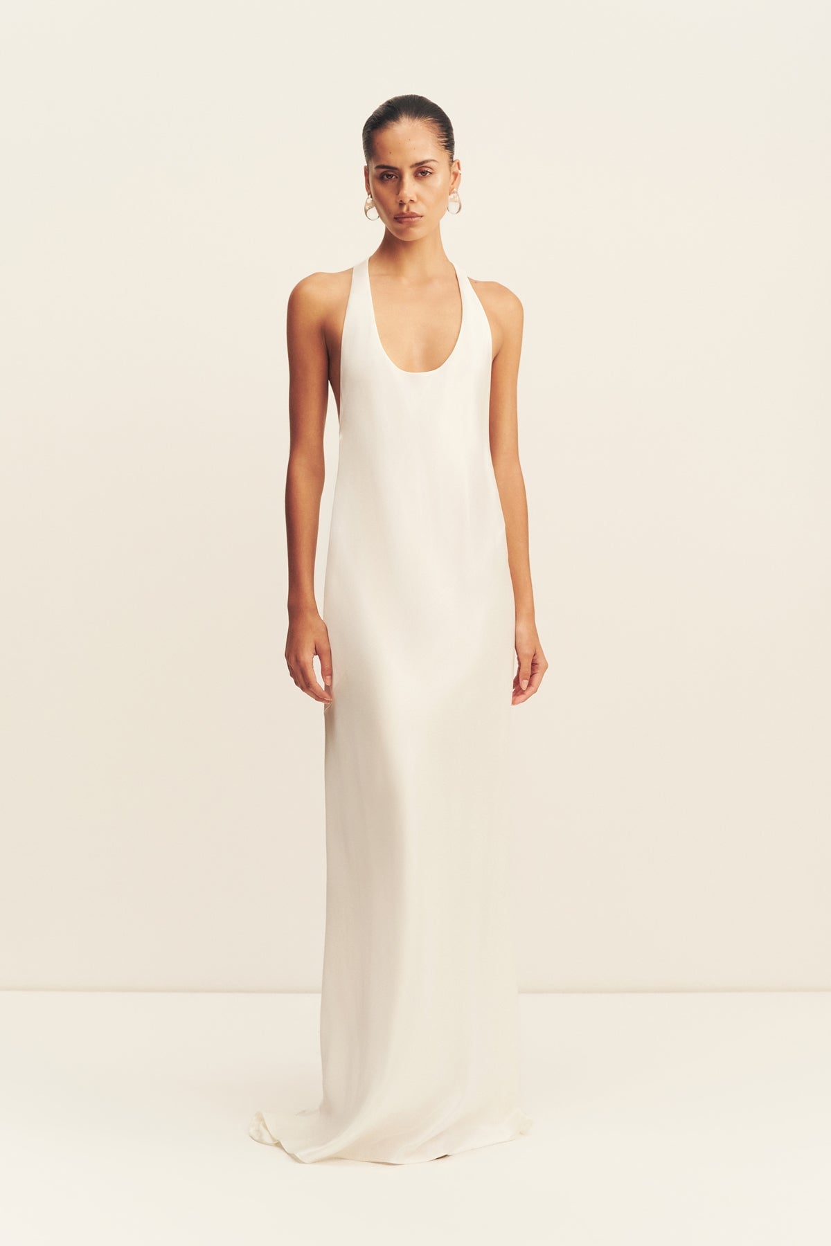 MNSJ140926213050019_3 Shona Joy Savanna Racer Back Gown - Image 3