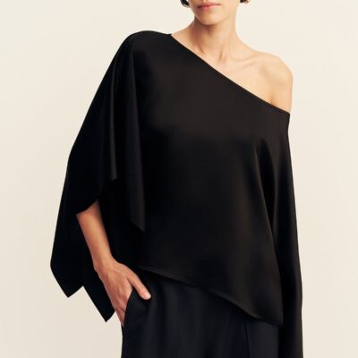Shona Joy Savanna Draped Cape Top - Image 2