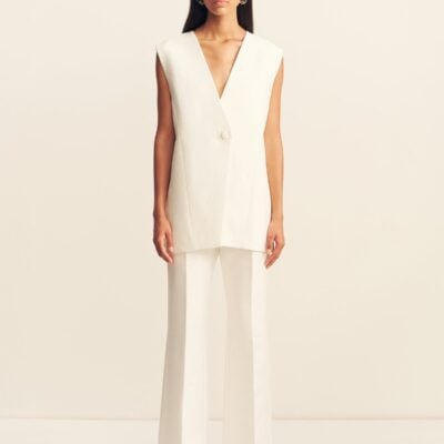 Shona Joy Otis Sleeveless Blazer - Image 1