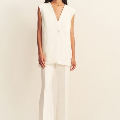 Shona Joy Otis Sleeveless Blazer - Image 2