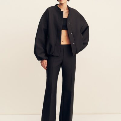 Shona Joy Otis Oversized Bomber Jacket - Image 1