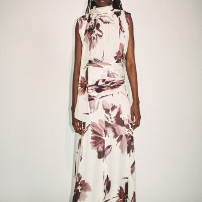 Shona Joy Marpessa Scarf Neck Maxi Dress - Image 2