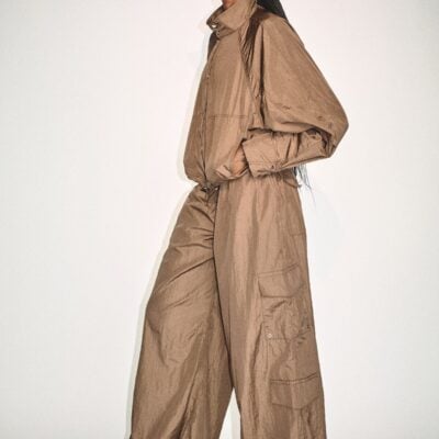 Shona Joy Malika Nylon Parachute Drawstring Pant - Image 2