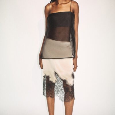 Shona Joy Lucia Lace Midi Skirt - Image 2