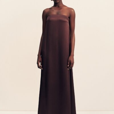 Shona Joy LA Lune Strapless Column Maxi Dress - Image 1
