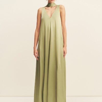 Shona Joy LA Lune Scarf Panelled Maxi Dress - Image 1