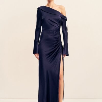 Shona Joy LA Lune Long Sleeve Gathered Maxi Dress - Image 1
