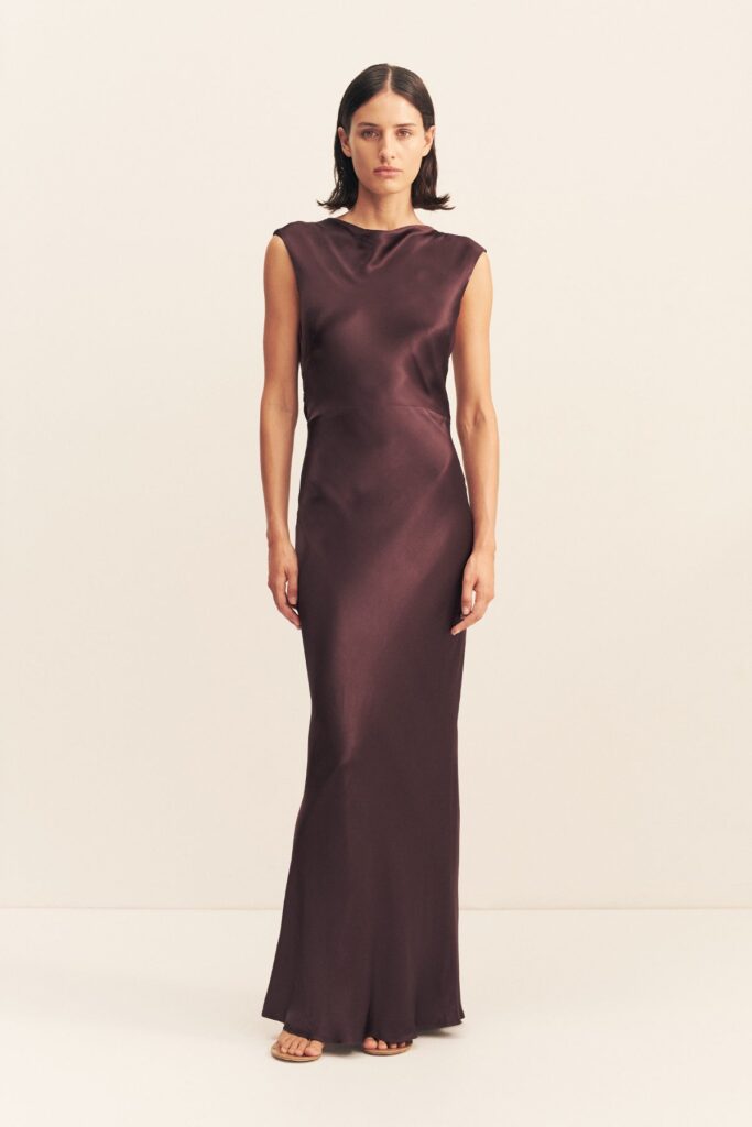 Shona Joy LA Lune Cowl Back Maxi Dress - Image 1