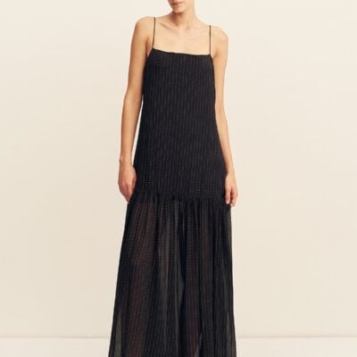 Shona Joy Irving Polka Dot Maxi Dress - Image 1