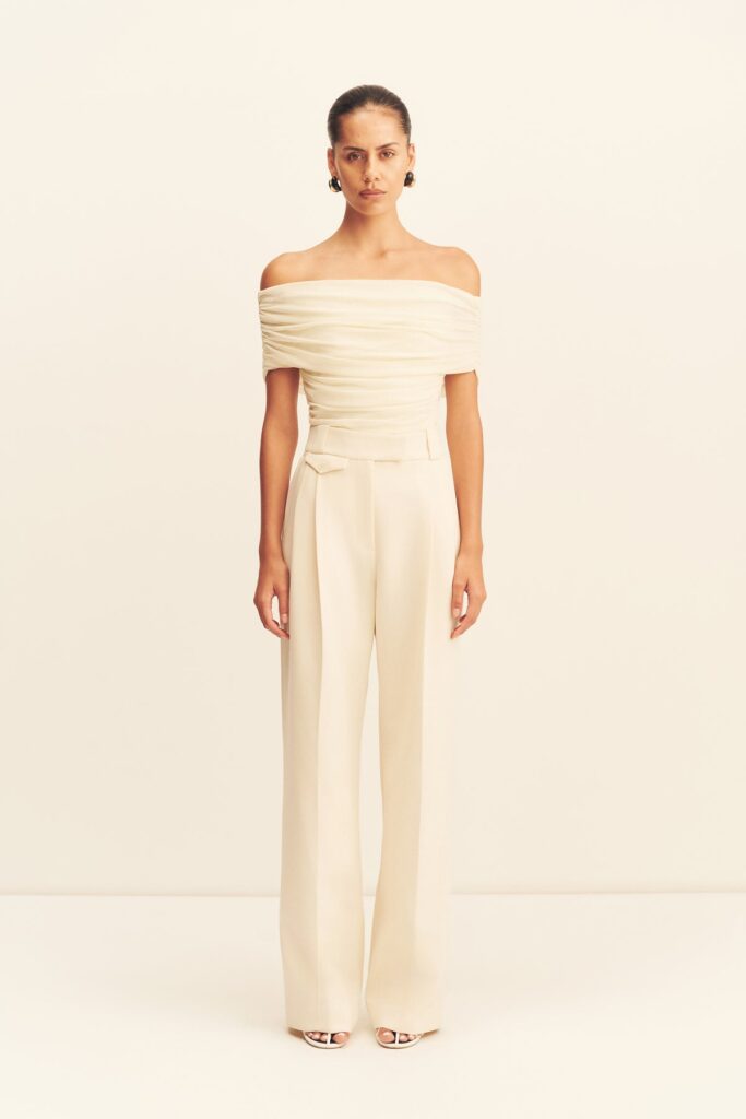 Shona Joy Irena High Waisted Tailored Pant - Image 1