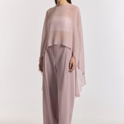 Viktoria & Woods Holliday Silk Cape Top - Image 1