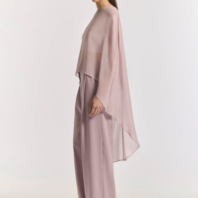 Viktoria & Woods Holliday Silk Cape Top - Image 2