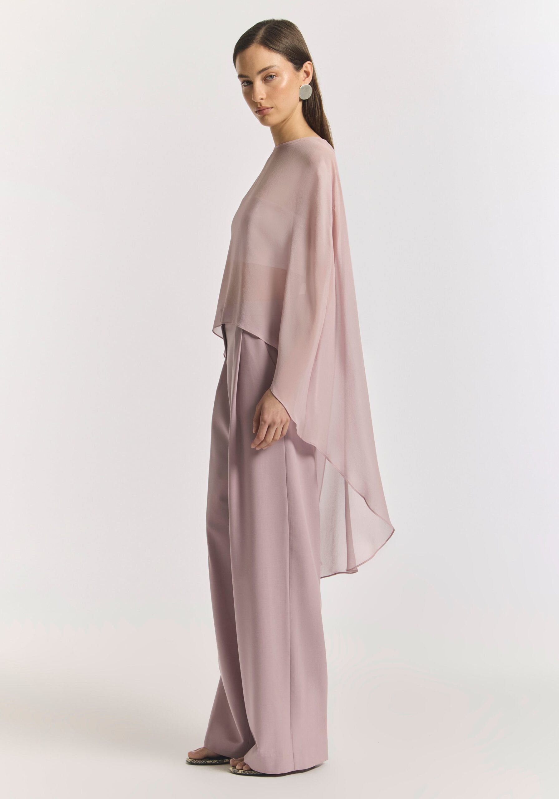 MNVW310826192453151_2 Viktoria & Woods Holliday Silk Cape Top - Image 2